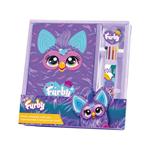 PLUSH NOTEBOOK WITH PEN SET FURBY