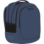 ΤΣΑΝΤΑ ΠΛΑΤΗΣ MUST TEAM MONOCHROME 32Χ26Χ43ΕΚ 4ΘΗΚΕΣ ΣΚΟΥΡH ΜΠΛΕ