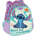 BACKPACK 27Χ10Χ31 2 CASES LILO & STITCH YOU RE OUT OF THIS WORLD