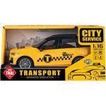 TAXI 1:16 FRICTION WITH LIGHT AND SOUND 28X12,6X14CM LUNA