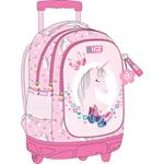 TROLLEY BAG MUST TEAM 34X20X44CM 3CASES PINK UNICORN