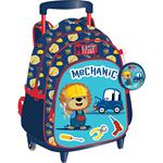 ΤΣΑΝΤΑ ΤΡΟΛΛΕΥ MUST TEAM ΝΗΠΙΟΥ 27Χ10Χ31ΕΚ 2ΘΗΚΕΣ MECHANIC