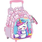 TROLLEY BAG MUST TEAM 27X10X31CM 2CASES CUTE UNICORN
