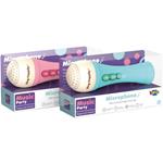 MICROPHONE WITH MUSIC 2COL 18,3X6X9,6CM LUNA