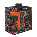 LUNCH BOX PP 800ML & WATER CANTEEN ALUMINIUM 500ML SET MUST TEAM HIP HOP