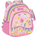BACKPACK MUST TEAM 27X10X31CM 2CASES  LET S PLAY