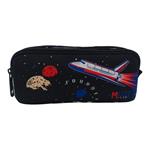 School Barrel Pencil Case Must Team Rocket 2 Zippers
