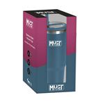 VACUUM CUP STAINLESS STEEL 900ML WITH STRAW 22.5X13X7CM MUST TEAM BLUE