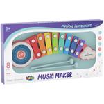 METALLOPHONE 2COL 38,2X4X21CM LUNA