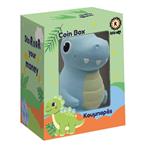 COIN BOX KAZURA 16X12X20CM LITTLE DINOSAUR CIEL