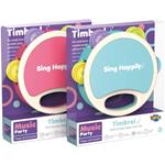 TAMBOURINE 2COL 15,2X3,1X17,1CM LUNA