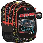 BACKPACK MUST TEAM 32X26X43CM 4CASES GAME