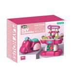 Motorbike Suitcase Beauty Set Pink Luna Toys 40x32x14cm