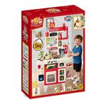 KITCHEN PLAY SET 104PCS WITH SOUND & LIGHT LUNA