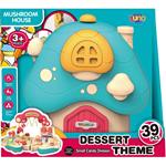 Suitcase Mashroom Candy Set Luna Toys 39Pcs 27x13,5x24cm.