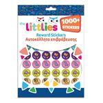 BLOCK WITH REWARDS STICKERS 8SH 21X31CM THE LITTLIES
