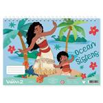 PAINTING BLOCK VAIANA 2 A4 30SH 2DES