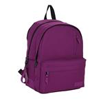 BACKPACK MUST TEAM MONOCHROME CLASSIC 32X19X42CM DOUBLE POCKET PURPLE