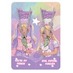 NECKLACE FRIENSHIP HEART WITH MAGNET GLAMMY GLOSS