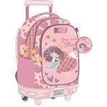 TROLLEY BAG MUST TEAM 34X20X44CM 3CASES GIRL AND A HEART