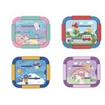 LUNCH BOX PP 1300ML 18,5X15,8X7,7CM MUST TEAM 4 DES