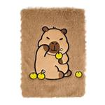 PLUSH NOTEBOOK 16X2,5X22CM KAZURA CAPYBARA