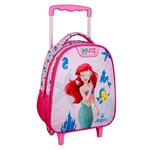School Trolley Backpack Kindergarten Disney Princess Ariel Must Team 2 Cases
