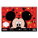 PAINTING BLOCK MICKEY 23X33 40SH  STICKERS-STENCIL-2 COLORING PG  2DESIGNS