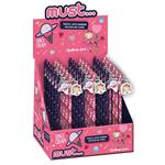 PENCIL WITH ERASER MUST 2DESIGNS GIRL