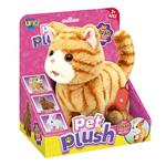 PLUSH CAT WITH MOVES 17,5X12X19CM 2ΣΧ LUNA