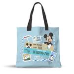 SHOPPING BAG 39X32X11CM & COSMETIC BAG SET HELLO GREECE MICKEY
