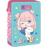 Σχολική Κασετίνα Διπλή Γεμάτη Must Team Smile