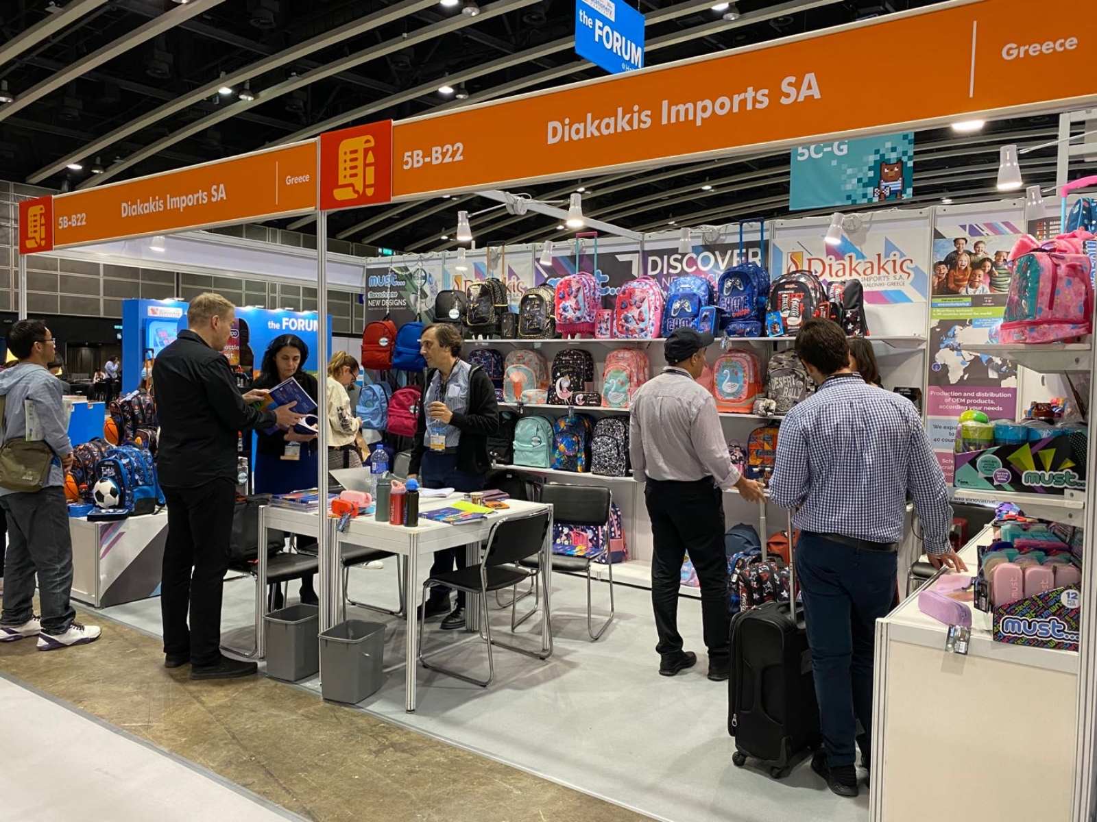 Η ΔΙΑΚΑΚΗΣ ΕΙΣΑΓΩΓΙΚΗ ΣΤΗΝ ΕΚΘΕΣΗ HONG KONG INTERNATIONAL STATIONERY FAIR 2020