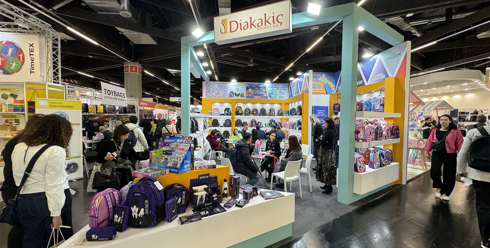 The presence of Diakakis S.A. at the Spielwarenmesse exhibition 2024 was successfully completed