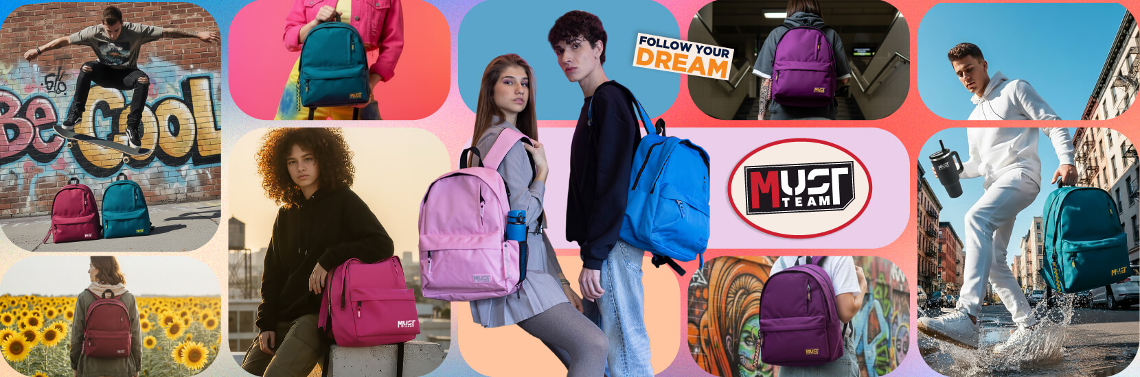 Backpacks Must Team Collection